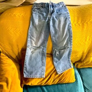 Little kids, size 6, LUCKY brand. Torn at knees on purpose.